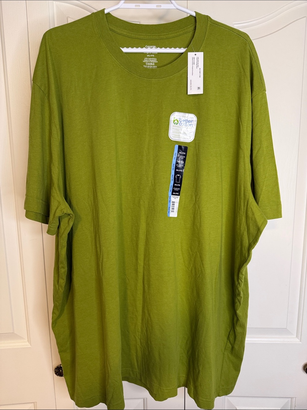 George Olive Green Short Sleeve Crew Neck Tee